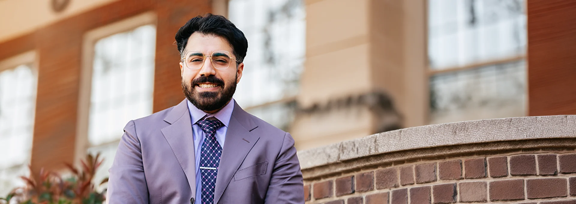Photo of Dr. Maghsoudi Outside of MFD